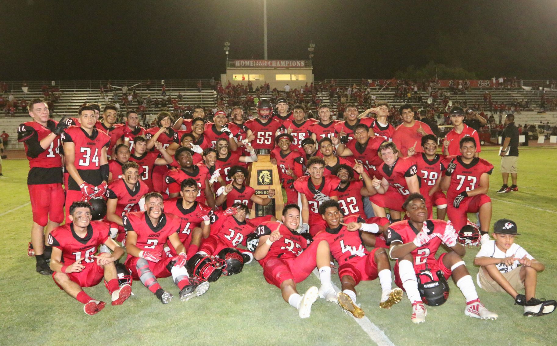 Bullpups own Huskies, make it half a dozen Dog Bowls in a row
